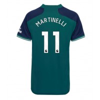 Camiseta Arsenal Gabriel Martinelli #11 Tercera Equipación Replica 2023-24 para mujer mangas cortas